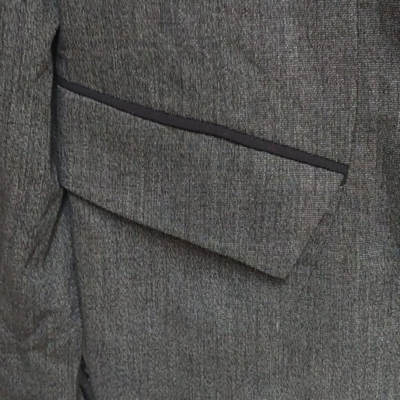 LE CHATEAU Dark gray suit blazer jacket TG / XL front button two pockets - Picture 6 of 9